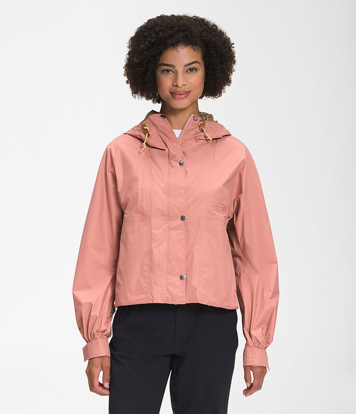 The North Face Rain Jacket 78 Top Rose - Womens - Thailand RWTIU-1834